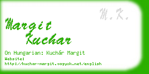 margit kuchar business card